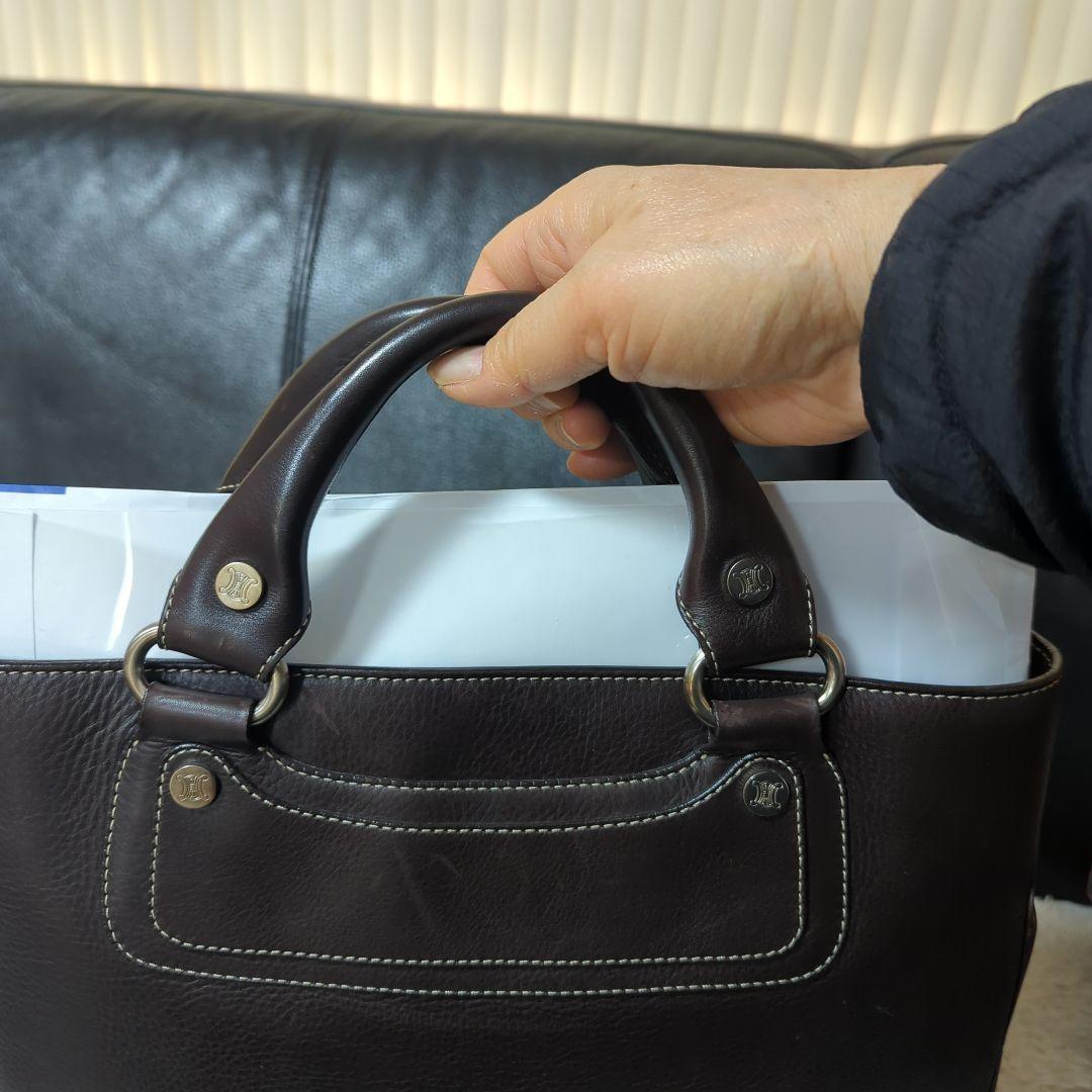 セリーヌブギーバッグ ブラウン美品