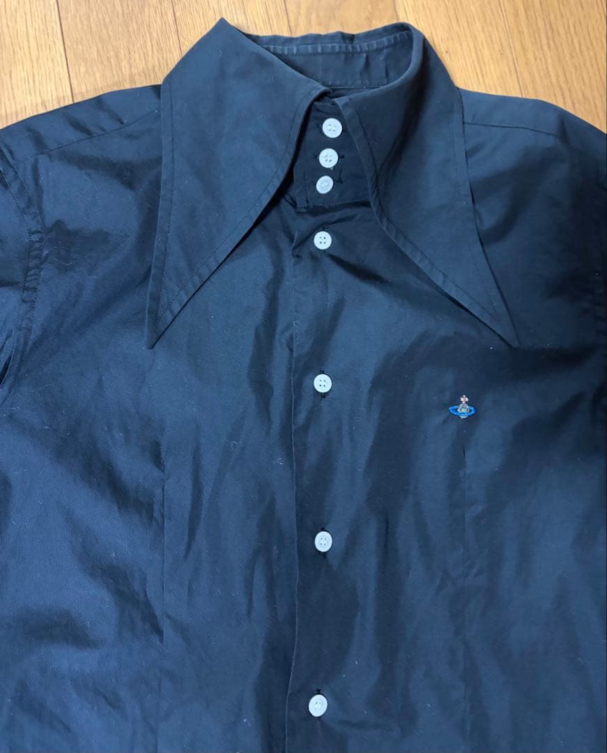 Vivienne Westwood 変形襟　長袖シャツ　ドレスシャツ 44