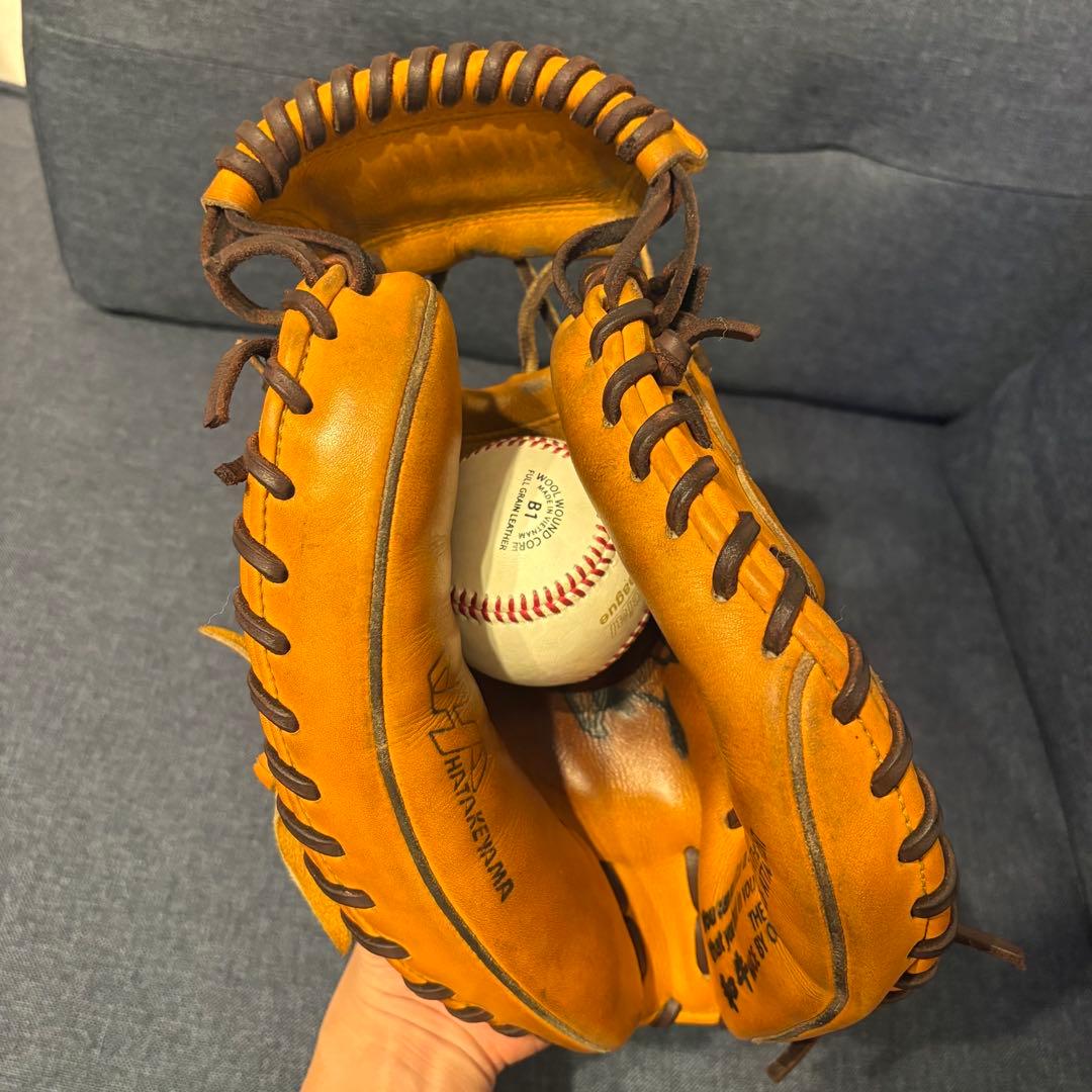 HATAKEYAMAハタケヤマ硬式ミットK-M1JY