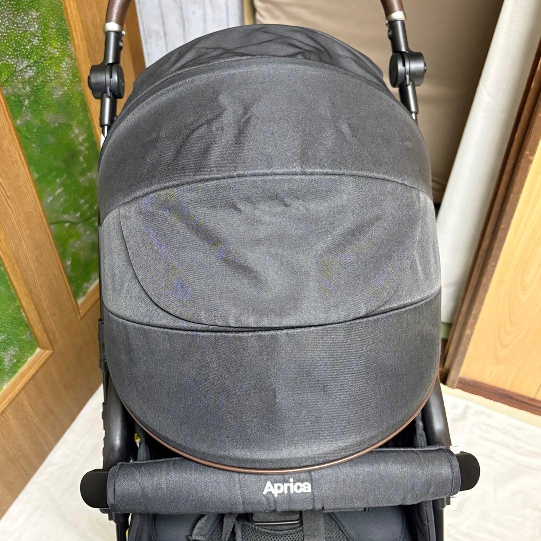 2024年モデル アップリカ ラクーナビッテクッション ベビーカー 清掃済み 黒