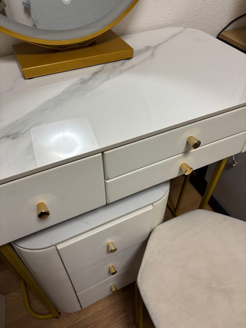 Cielさま専用/2月10日ご購入・ホワイトゴールド ドレッサーセット