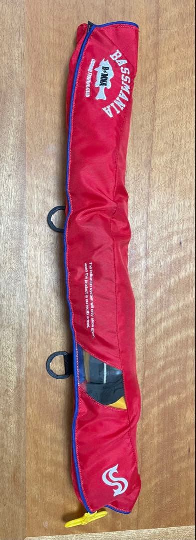 bassmania バスマニア ライフジャケット 赤色