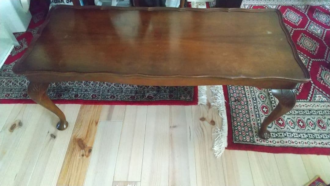 イギリスアンティーク ローテーブル