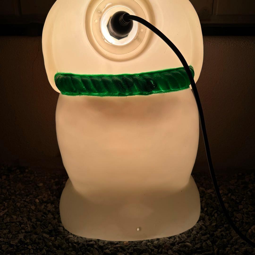 クリスマス　屋外スノーマンライト