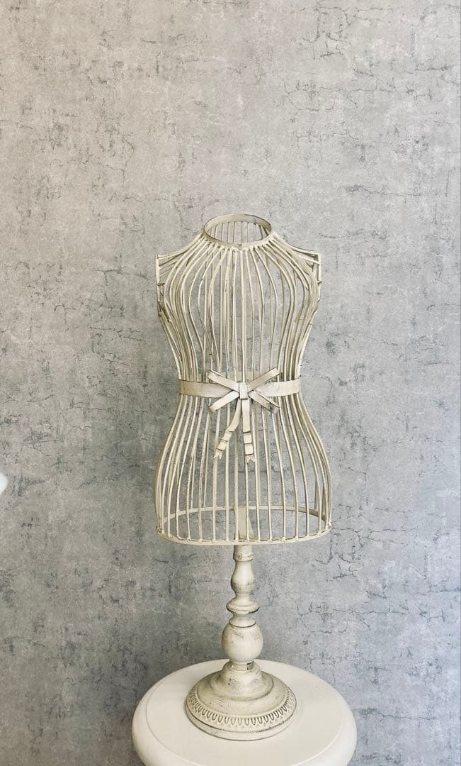 高さ68.5cm アイアン トルソー シャビー