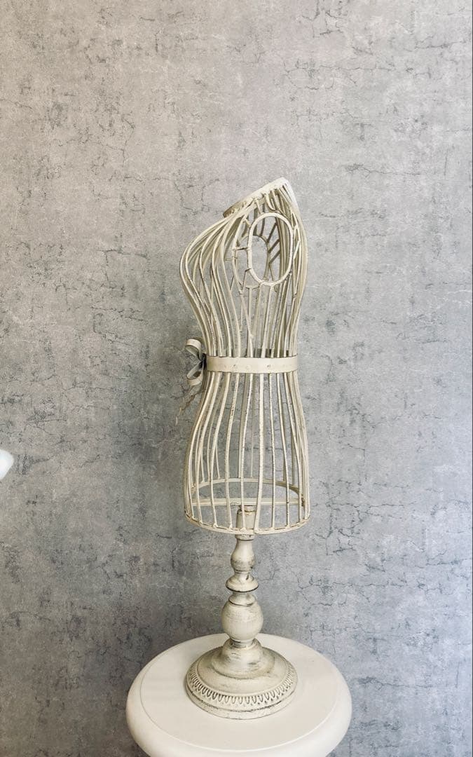 高さ68.5cm アイアン トルソー シャビー