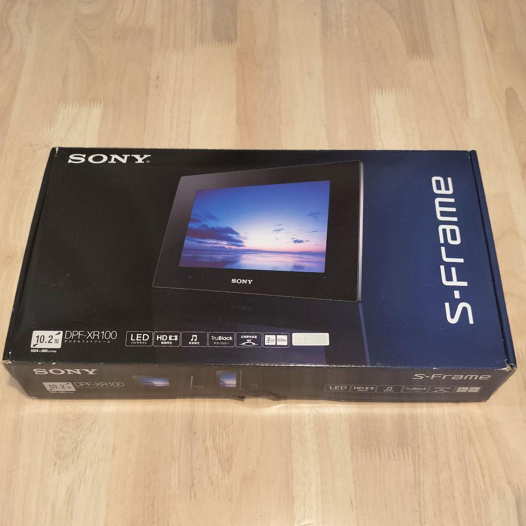 動作確認済み　ほぼ未使用　デジタルフォトフレーム　SONY DPF-XR100