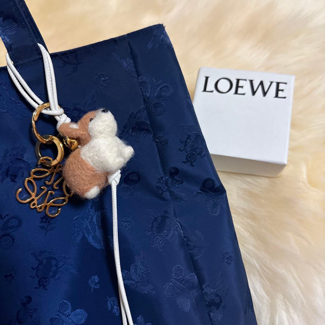 【新品未使用】LOEWE アナグラムキーホルダー　定価41800