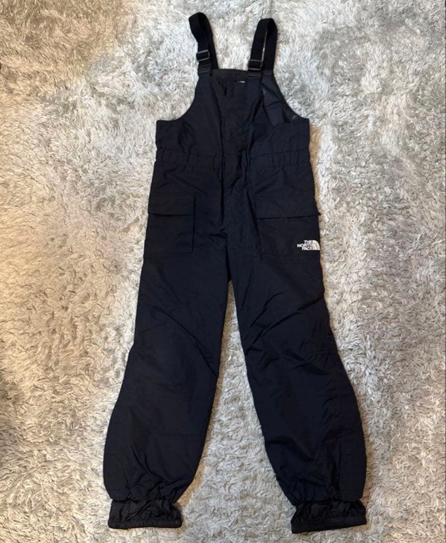 ノースフェイス ブラック スノーボードウェア サイズ140