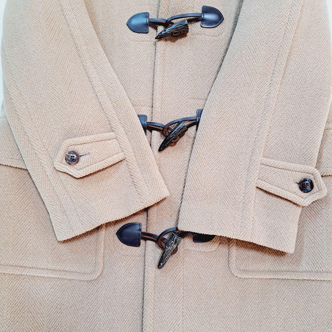 トゥモローランドMoorbrook生地ロング丈ダッフルコート FREEベージュ