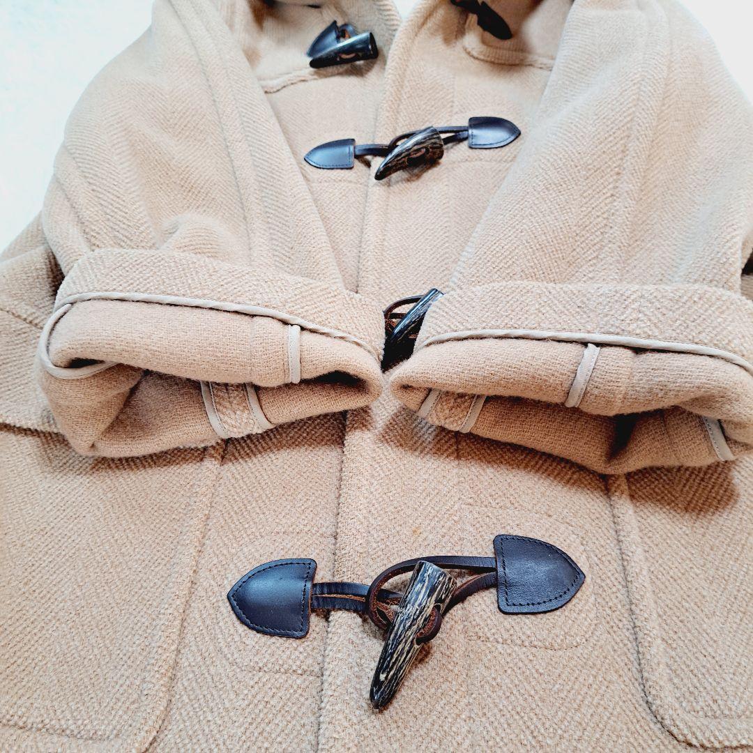 トゥモローランドMoorbrook生地ロング丈ダッフルコート FREEベージュ