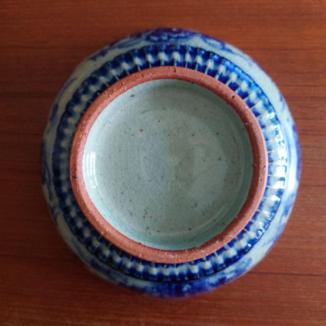 イムサエムさん　染付八角中鉢