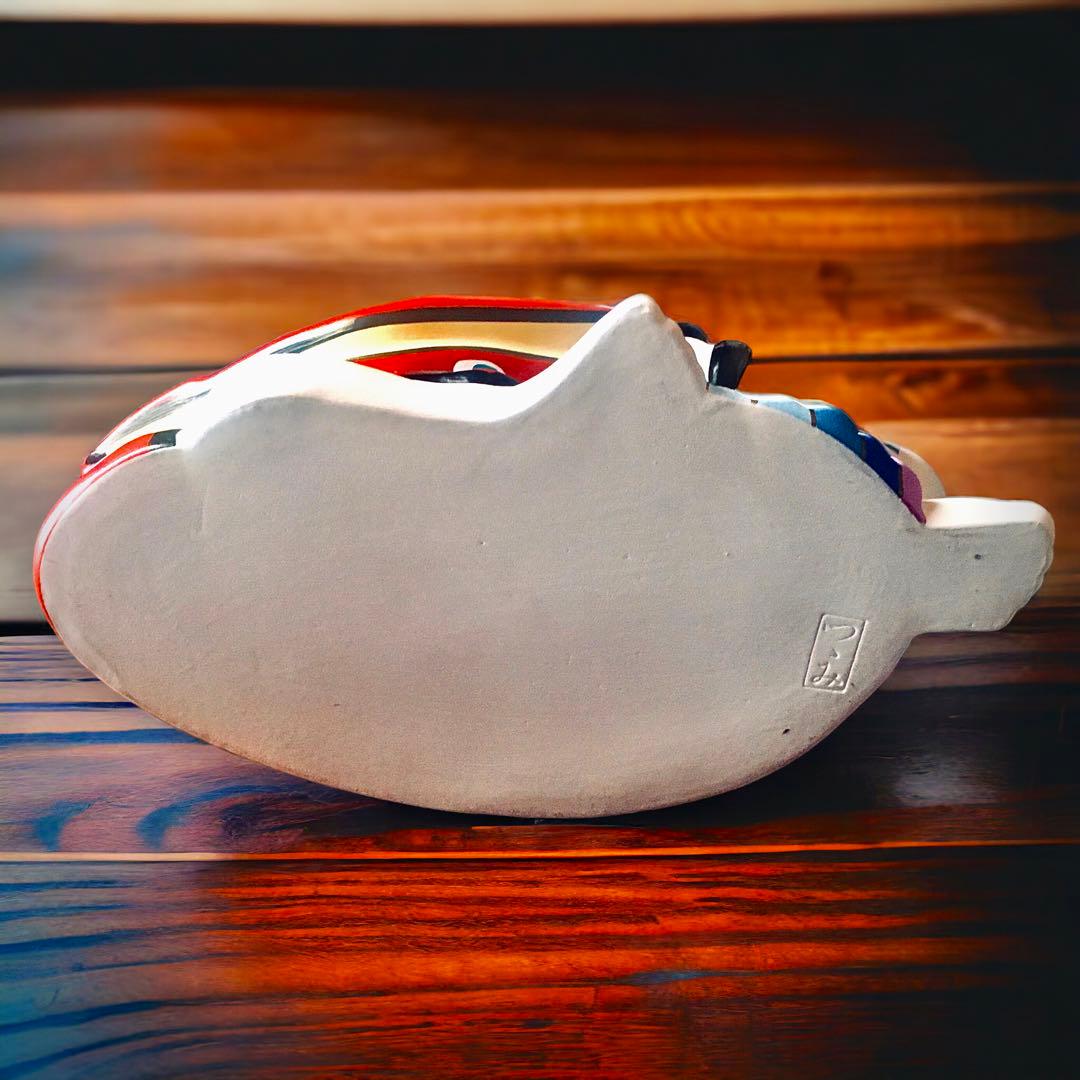 古玩 福島県 郷土玩具 堤人形 つゝみ人形 三番叟 土人形 芳賀強 伊達騒動