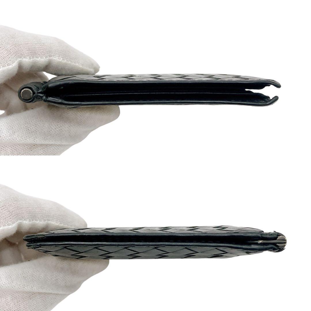 ボッテガヴェネタ✨財布　マネークリップ　カードケース　イントレチャート　ブラック