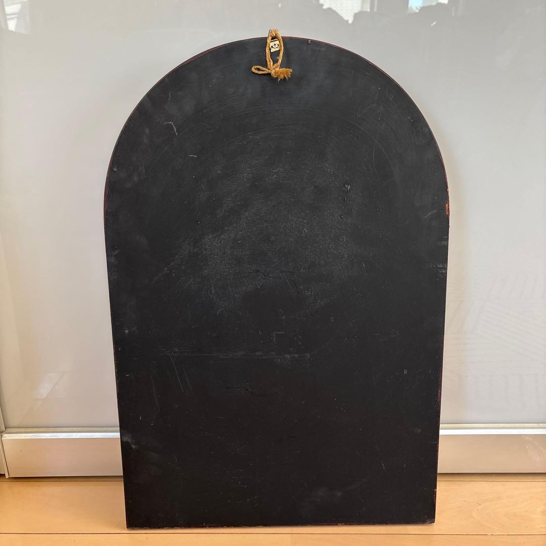 アンティーク雑貨 ハンドペイント ウォールサイン 木製 ウッドパネル 木製サイン