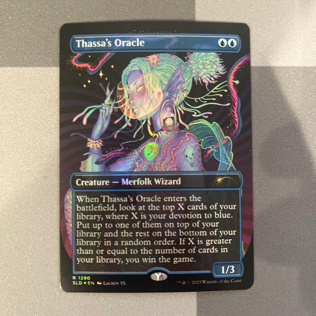 MTG secretlair タッサの神託者 英語版 foil