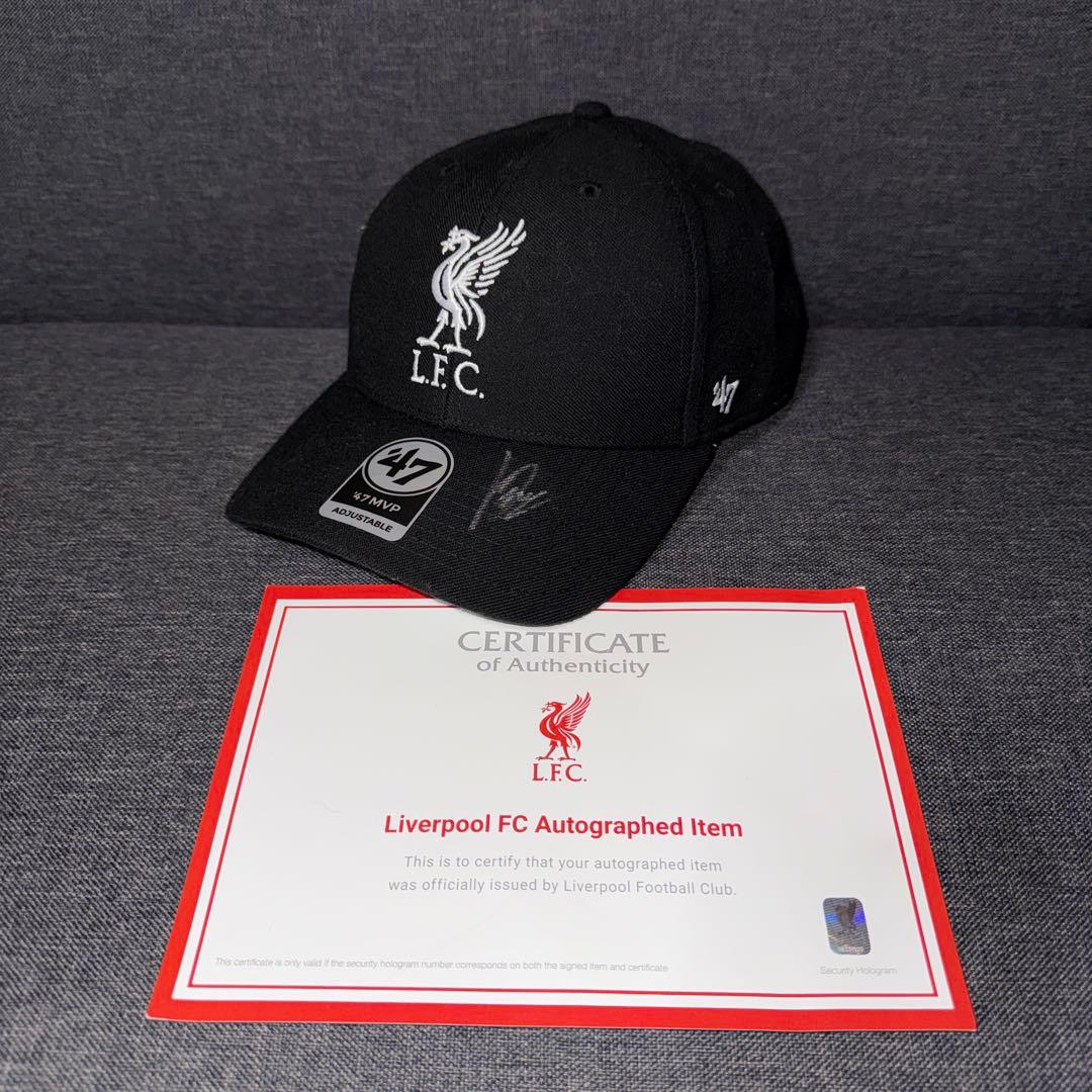ルイス・ディアス選手 直筆サイン入り キャップ リヴァプール