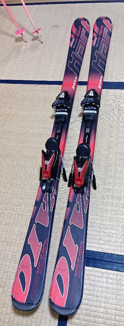 Hart ハート DIVA ロッカースキー+ビンディング+ストック セット