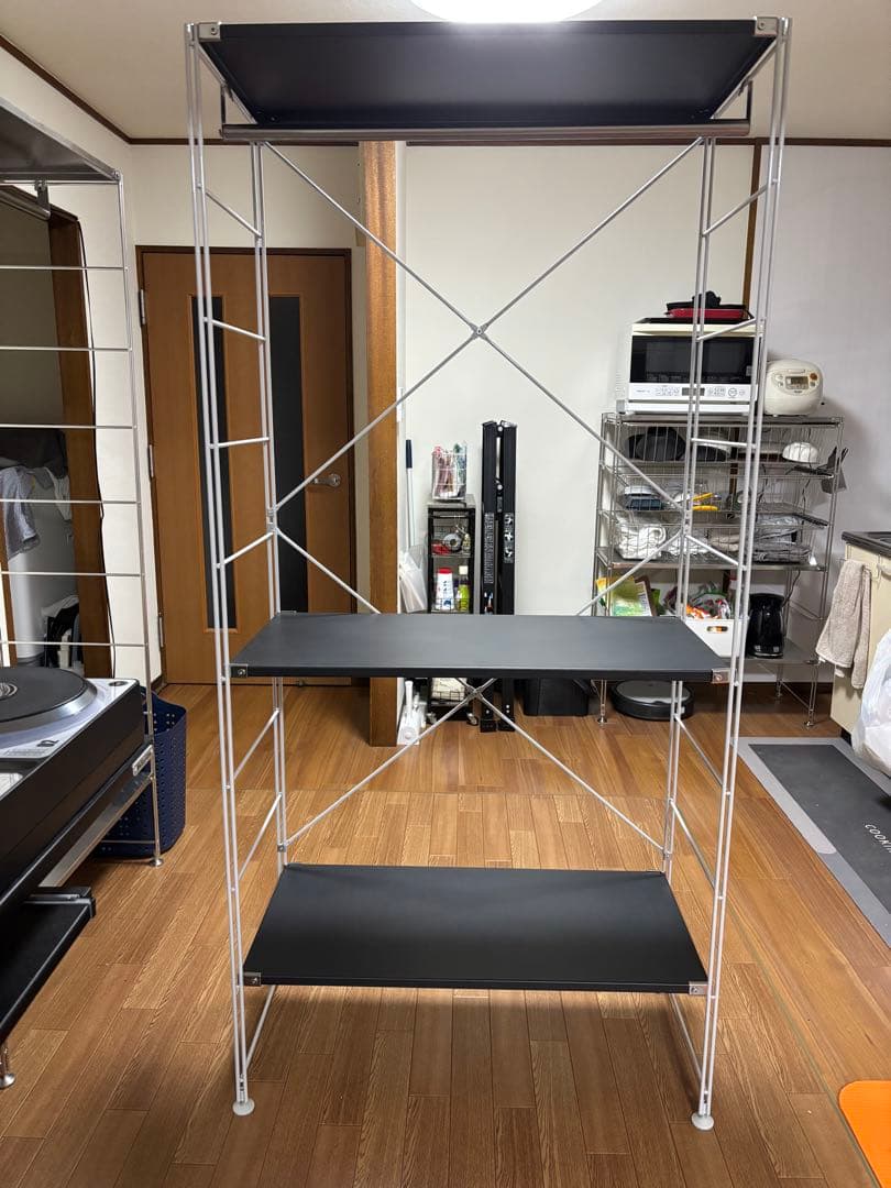 無印良品 スチールユニットシェルフ ワイド 大