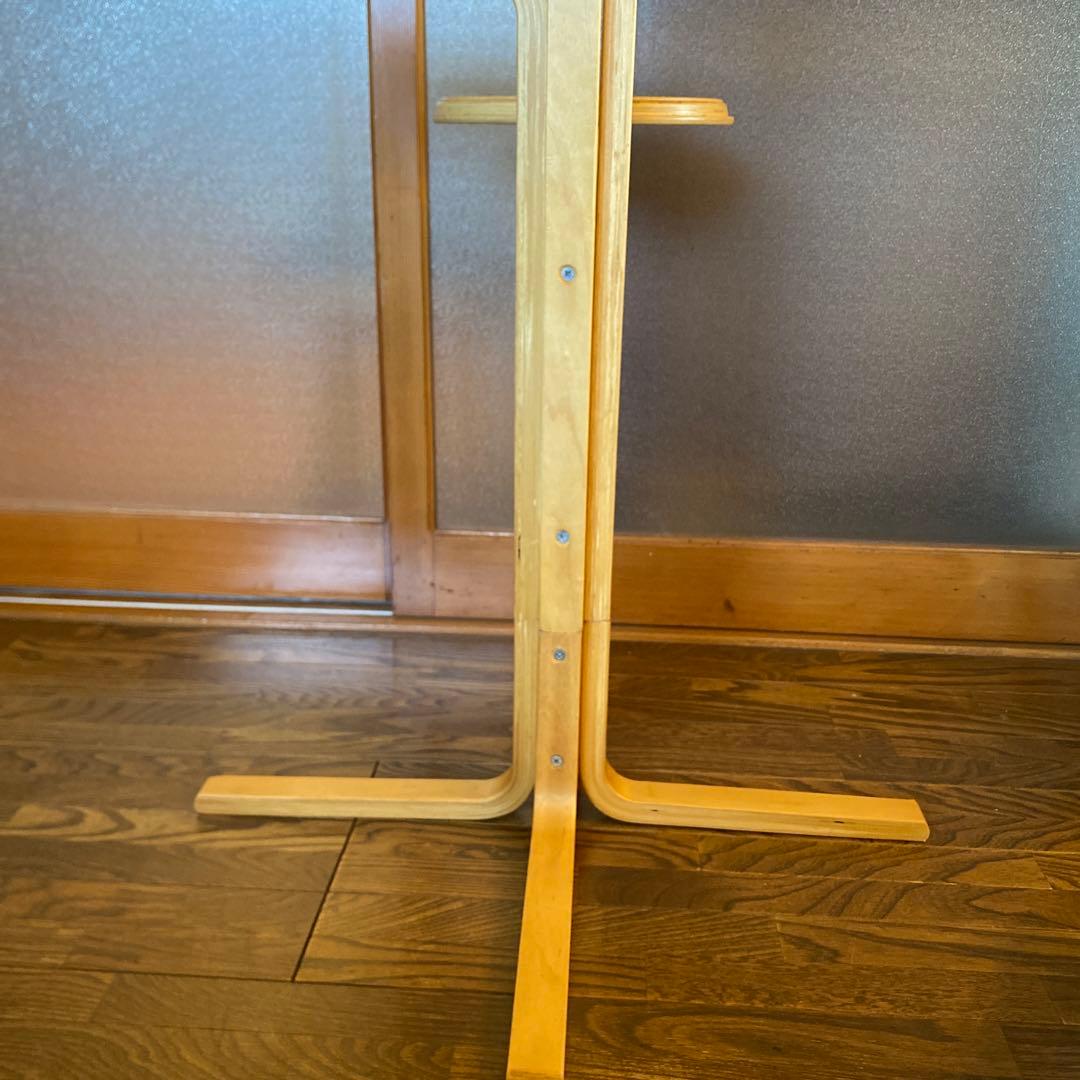 お洒落】木製4連フラワースタンド　小物置き　レトロ