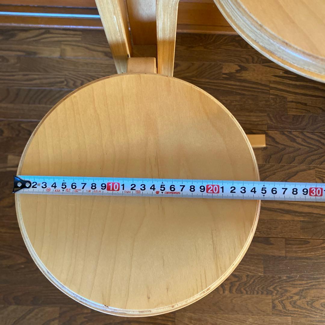 お洒落】木製4連フラワースタンド　小物置き　レトロ