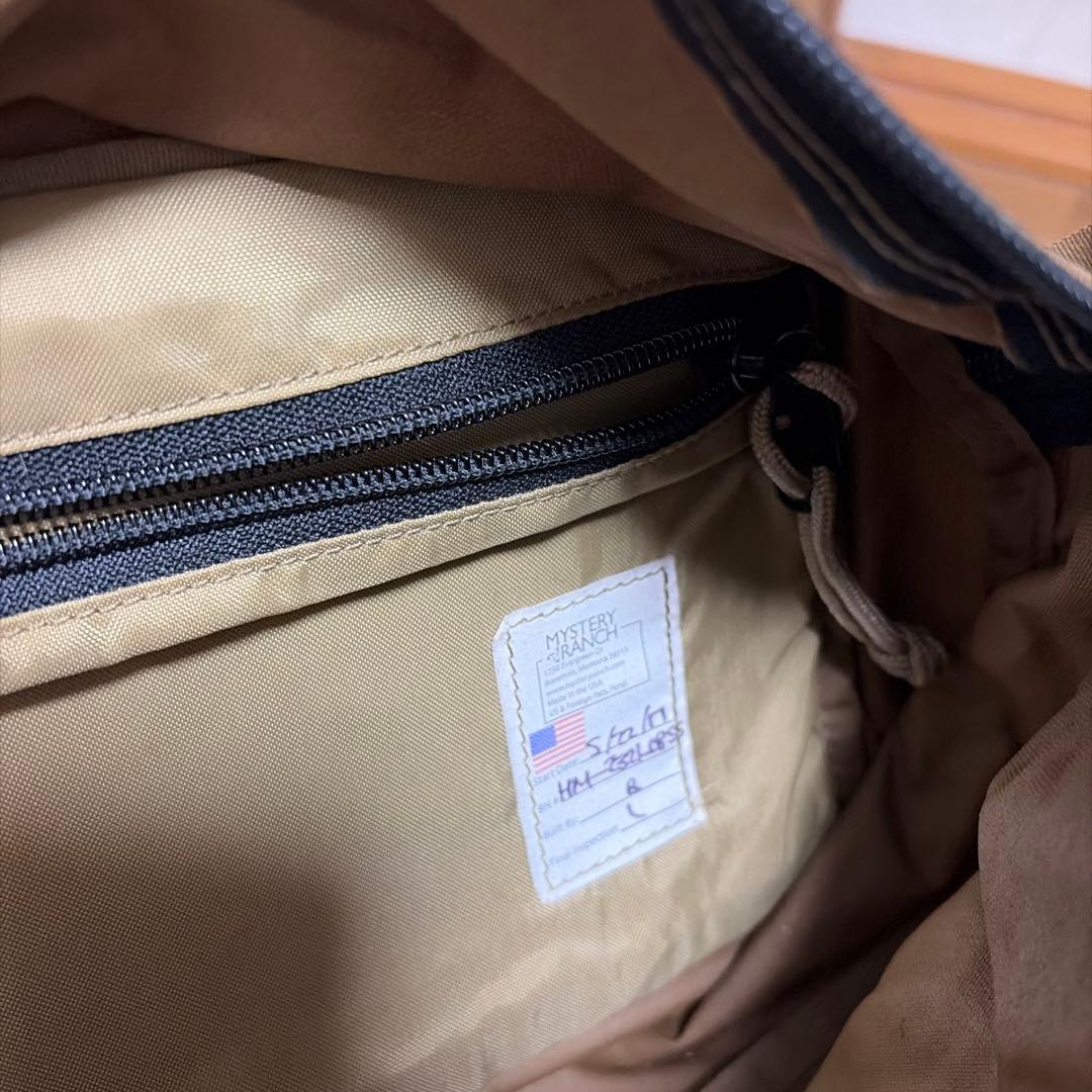 ミステリーランチ　ヒップモンキー　ボディバッグ　コヨーテ　USA製