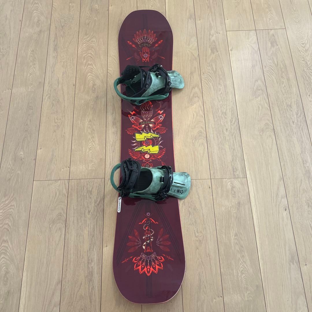 【即日発送狩野】レディース　SALOMON ボード　FLUX GX ビンディング