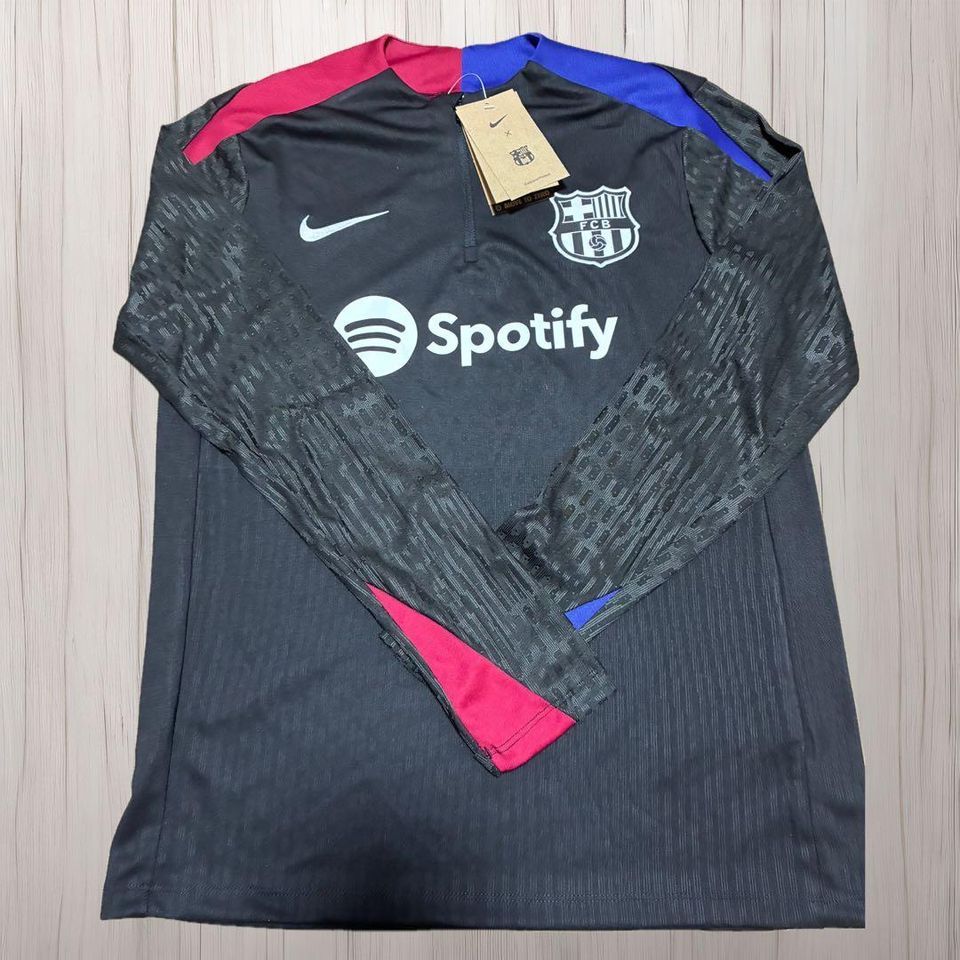 新品 FC Barcelona ジャージ上下セットS