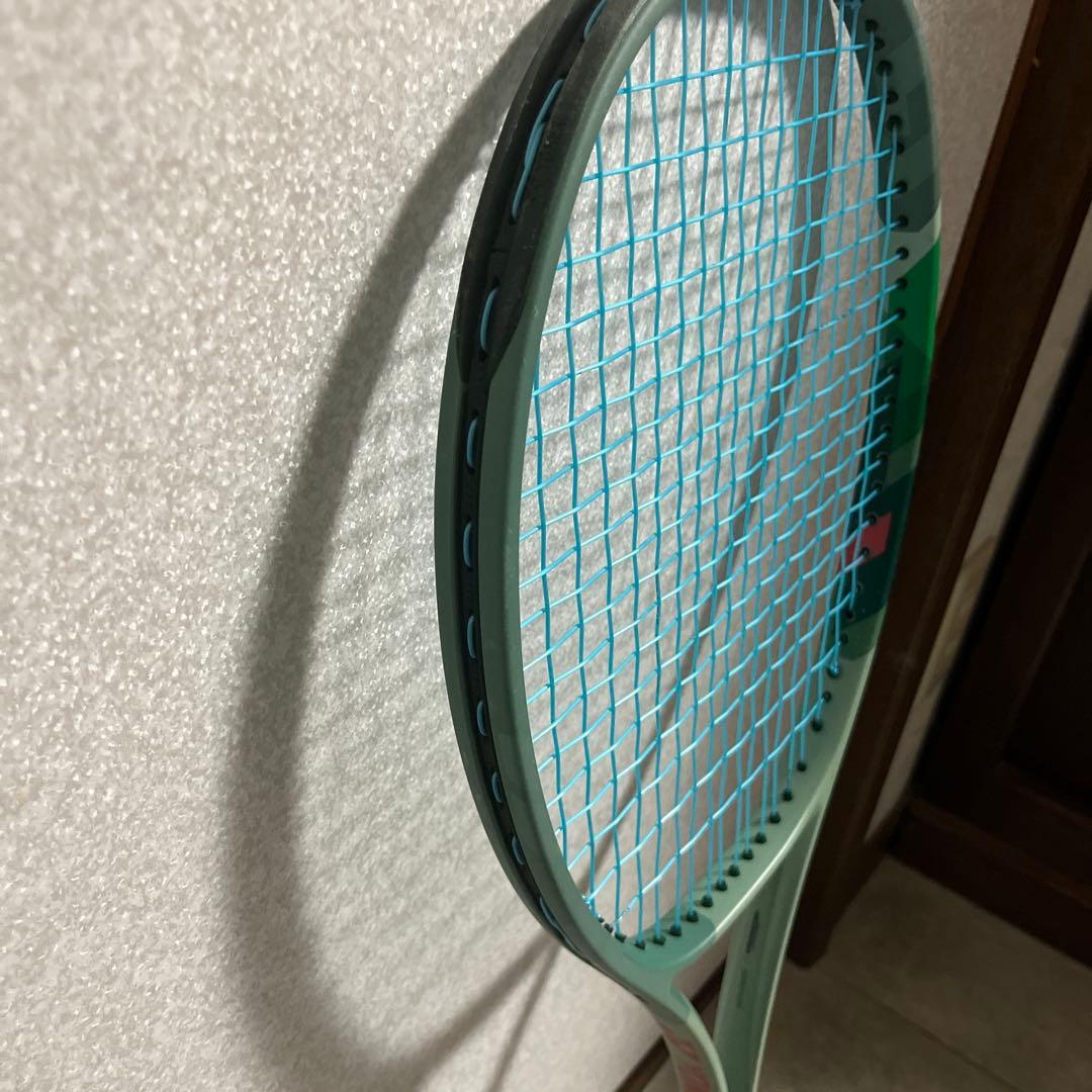 PERFECT 100D 硬式テニスラケット グリーン
