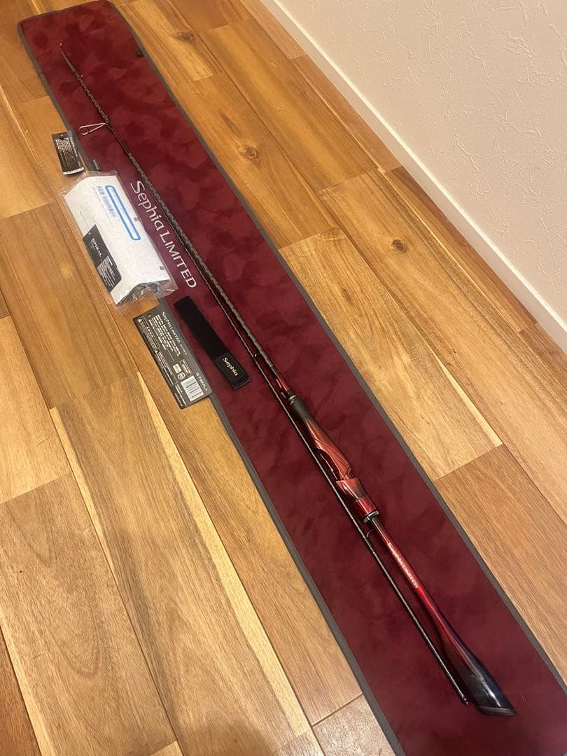 新品 25 シマノ セフィアリミテッド S76ML＋ エギング ロッド 76