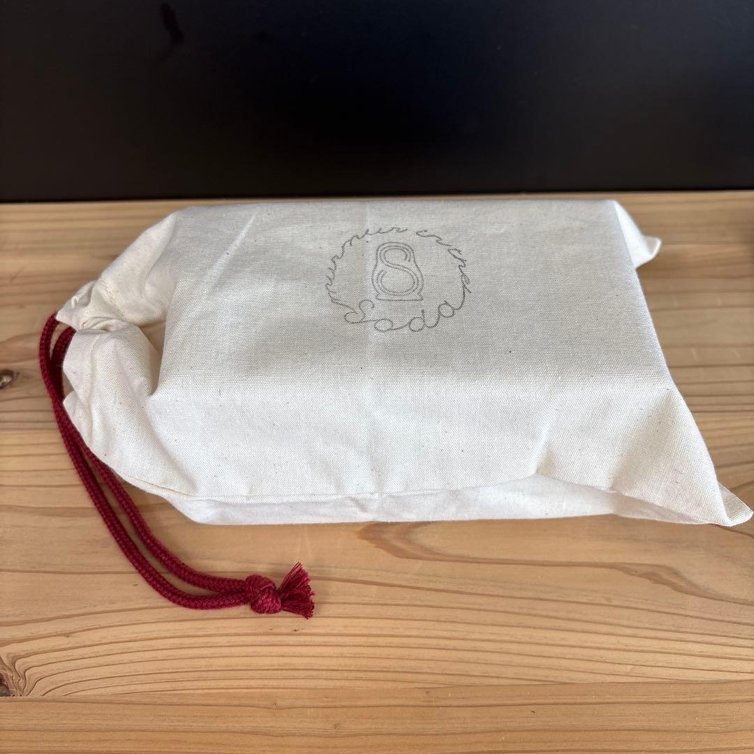 ねこマトリョーシカ　木製　白グレー