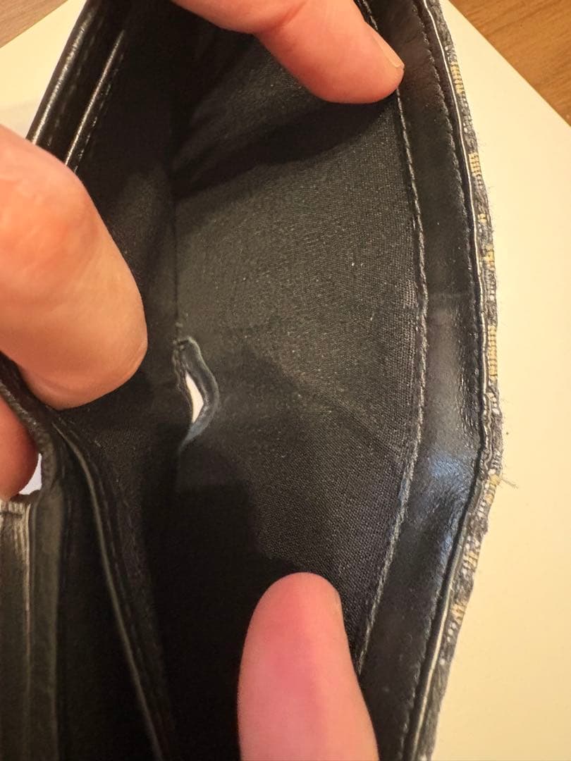 Dior 二つ折り財布 モノグラム