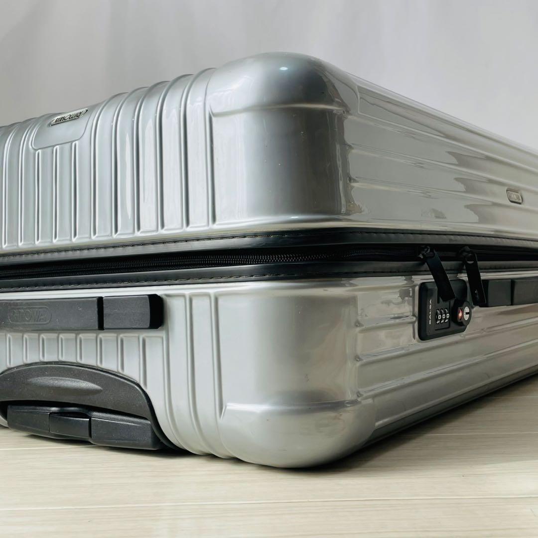 極美品　リモワ　サルサ　82L 4輪　グレー　シルバー　廃盤