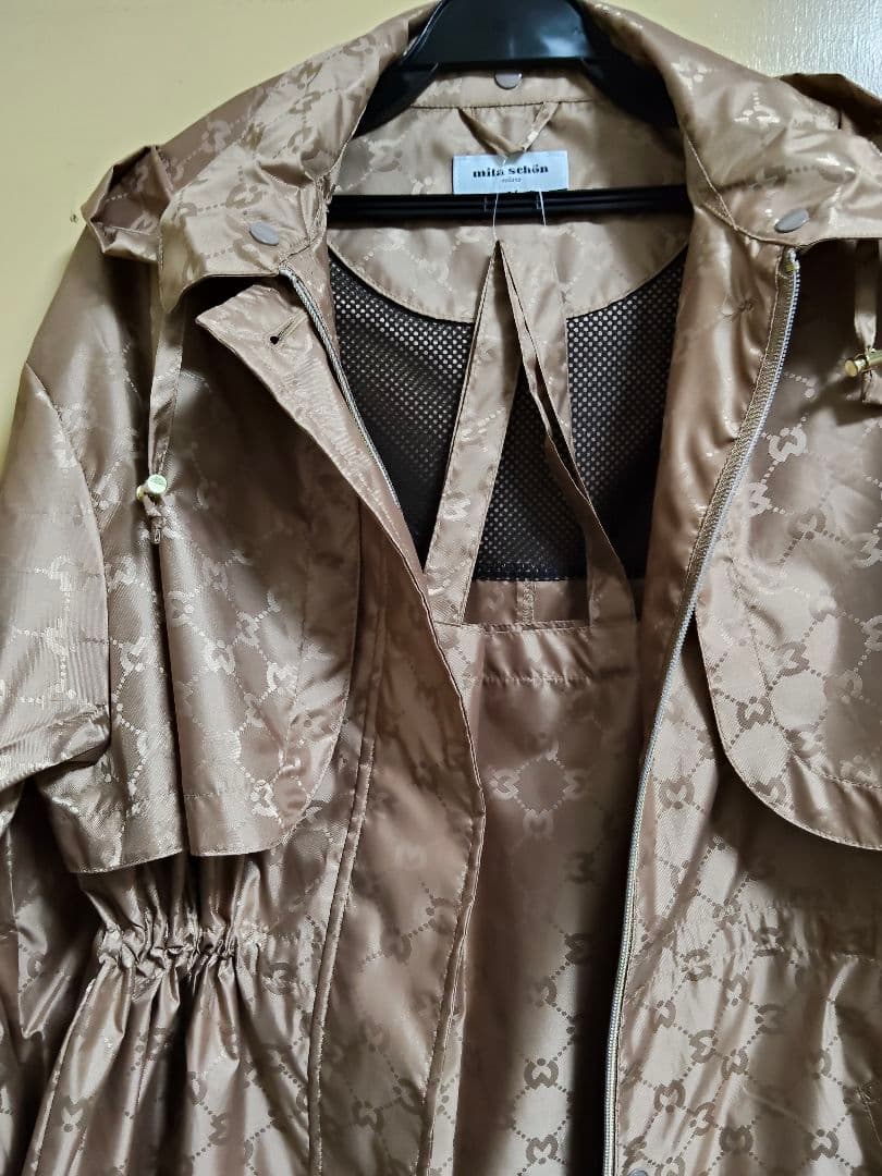 mila schon【ミラ・ショーン】トレンチコート兼レインコート(Ｍ〜Ｌ)新作