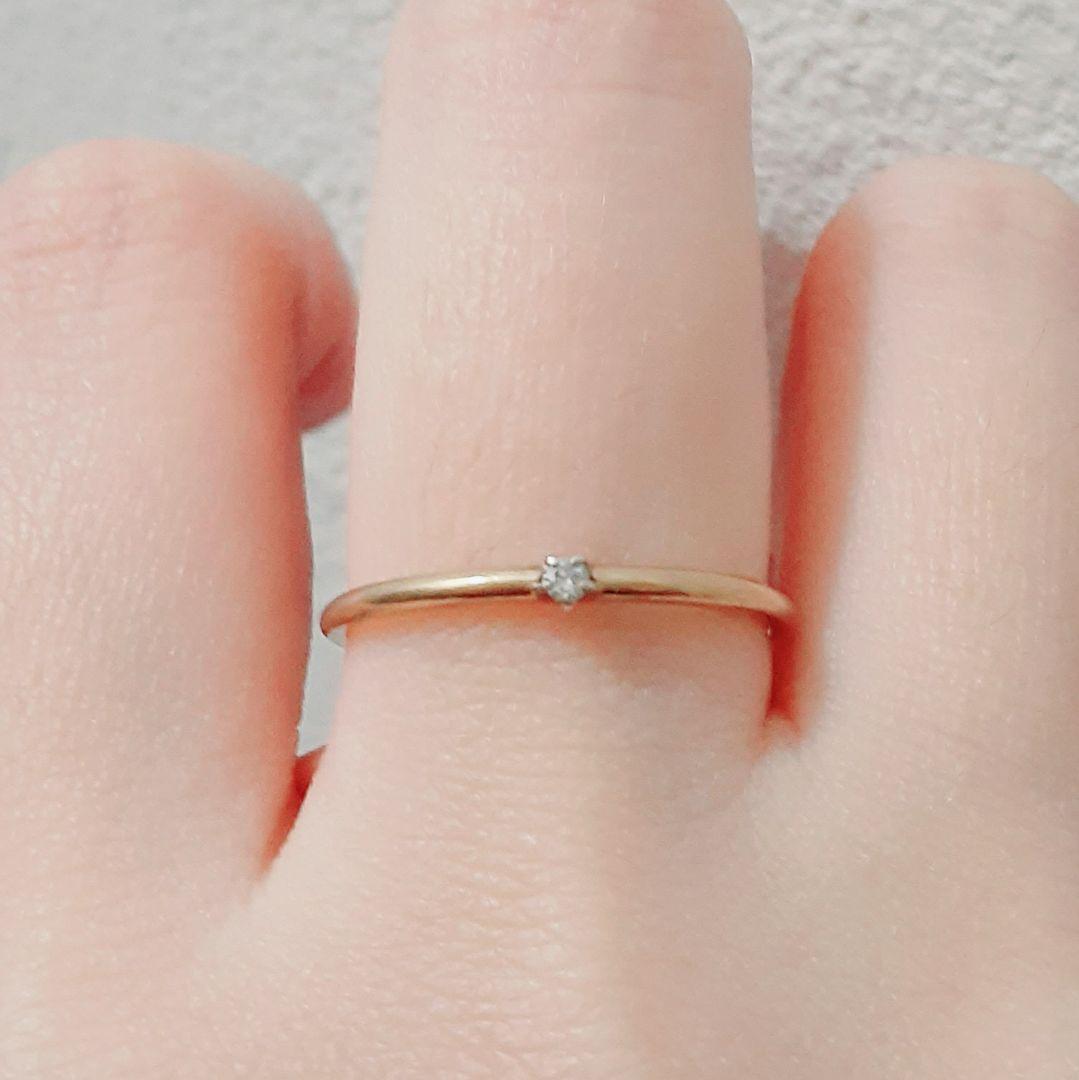 エテ ベーシック ダイヤモンド リング