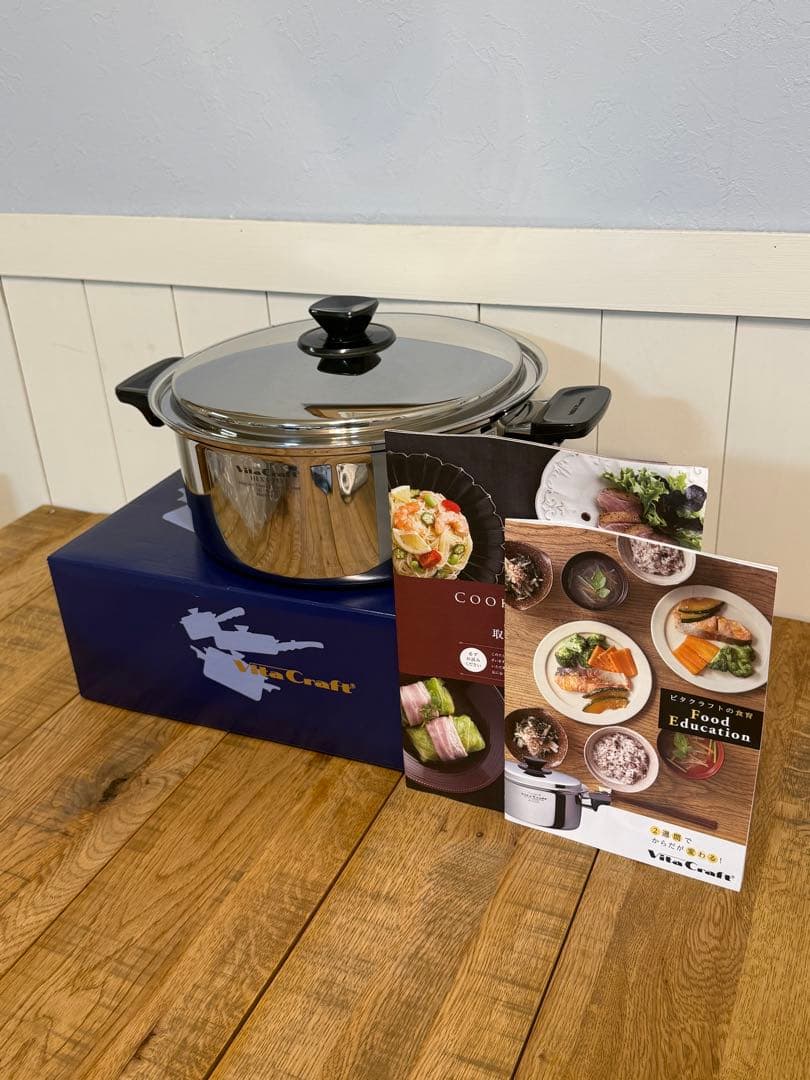 新品 ビタクラフト ヘキサプライ 両手鍋 5.5L NO.6127