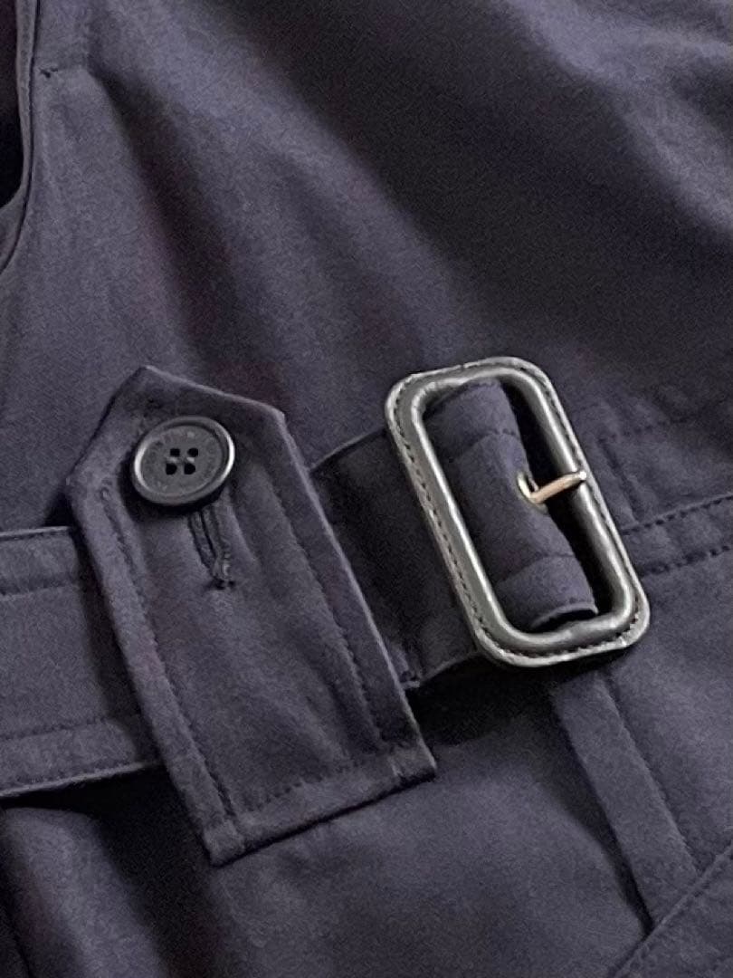 【トラディショナルウェザーウェア】オーバーショートトレンチコート