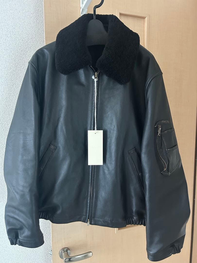 ジャケット・アウター lidnm French Pilot Leather Jacket