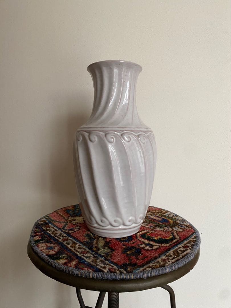 ドイツ アンティーク ビンテージ 花瓶 フラワーベース デッドストック 美品②