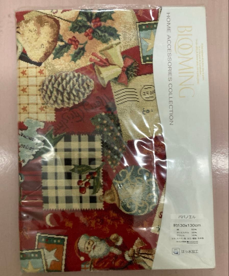 セール❗️BLOOMING❤︎新品❤︎クリスマス柄❤︎テーブルクロス❤︎撥水加工