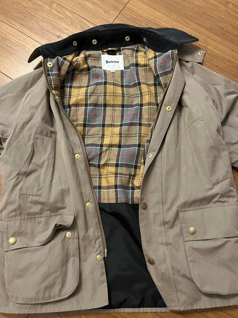 Barbour BEDALE Gray サイズ42 国内限定品