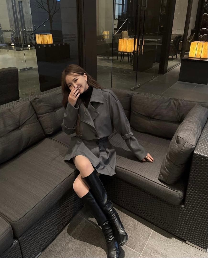 MAVIMOON ショートトレンチセットアップ　マビームーン　THETOE