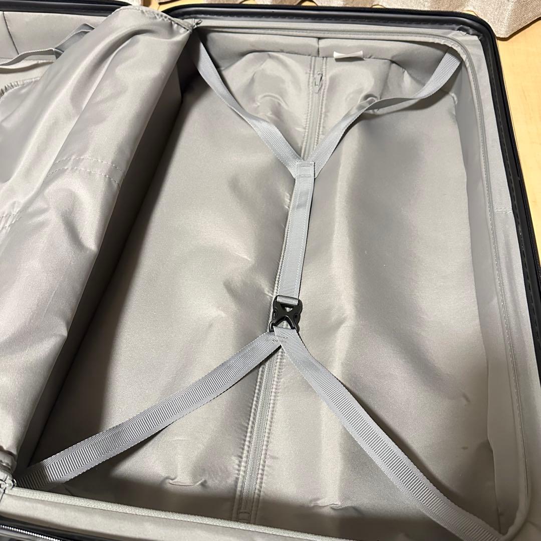 無印良品　キャリーケース　60L オレンジ系　大容量