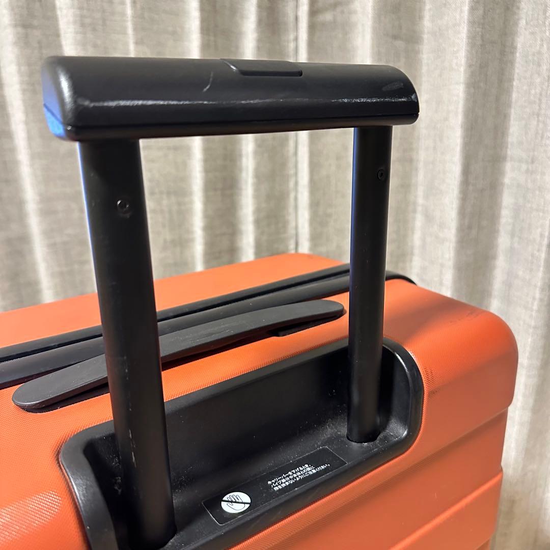 無印良品　キャリーケース　60L オレンジ系　大容量