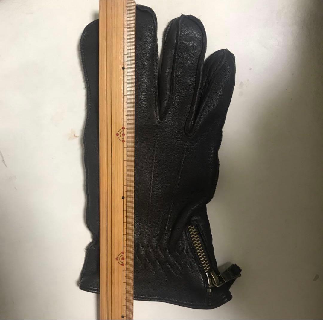 ポロラルフローレン　polo Ralph Lauren レザー　カシミヤ　手袋