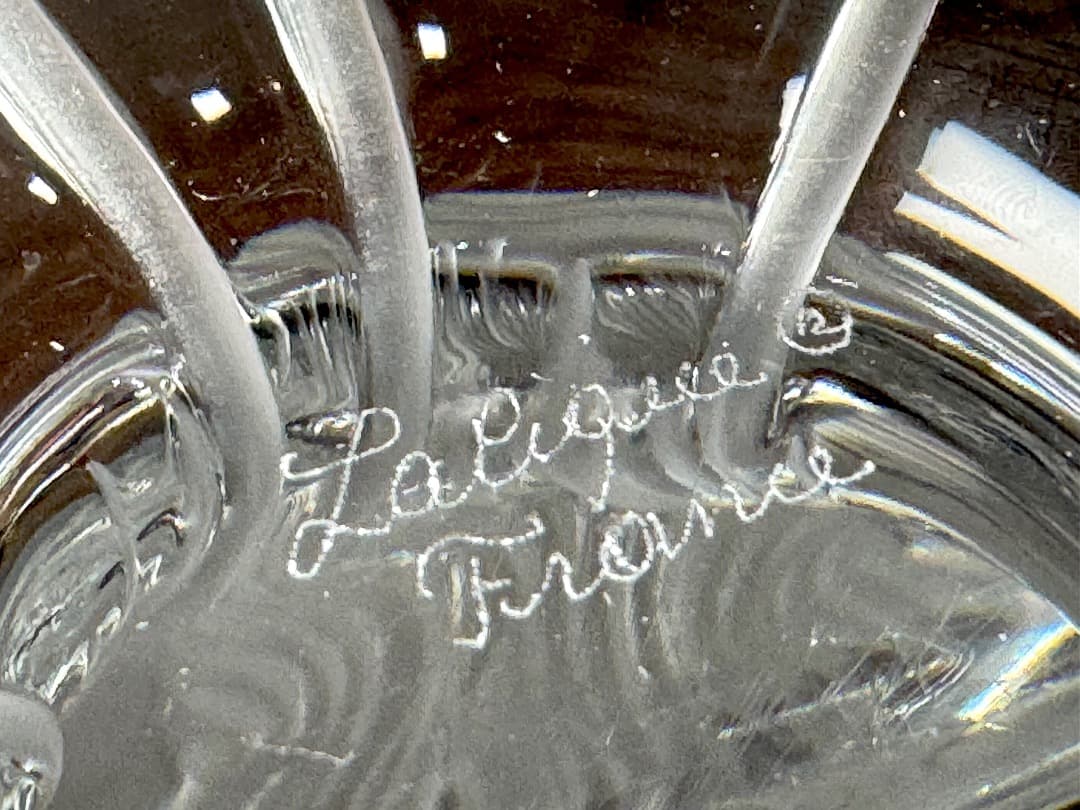 LALIQUE ラリック Ichor イコル クリスタルフラワーベース 花瓶