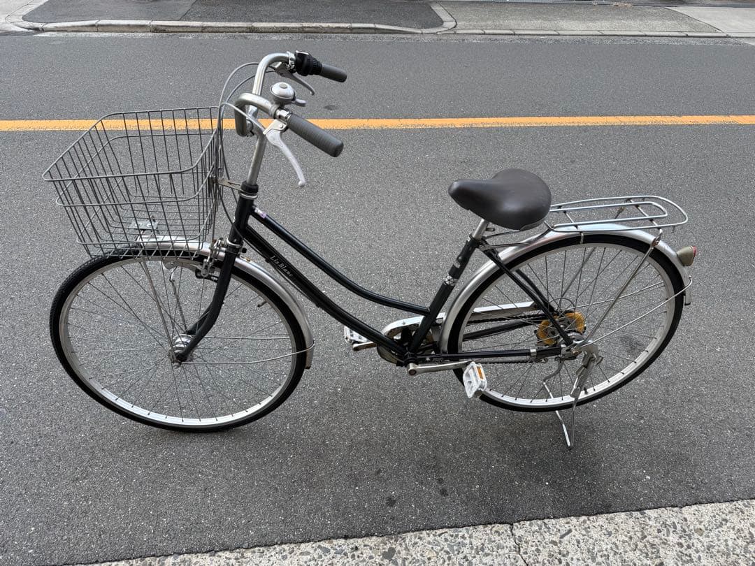 159 自転車 大阪市 【引取り限定】 美品 27インチ 変速付き