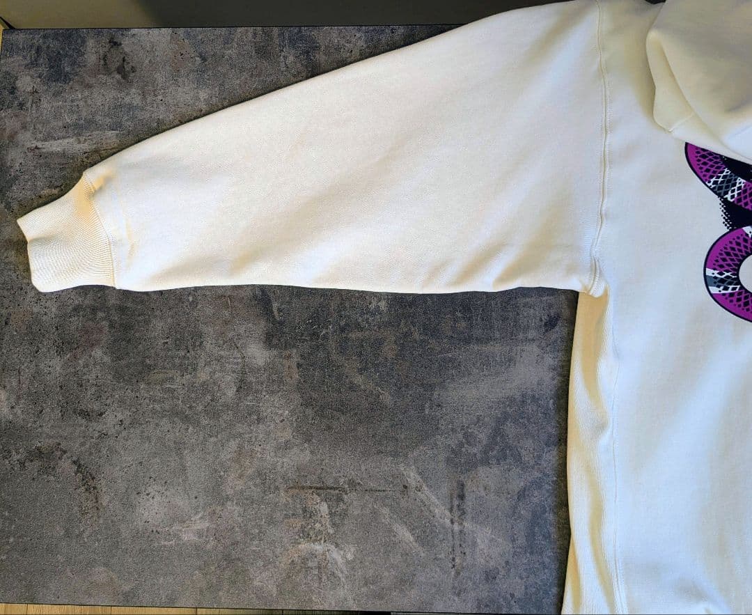 SAPEur デニスロッドマン パーカー 蛇 白 L 限定デザイン