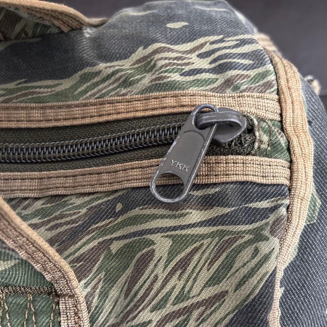 【美品】HYSTERIC GLAMOUR ボストンバッグ タイガー カモ ドラム