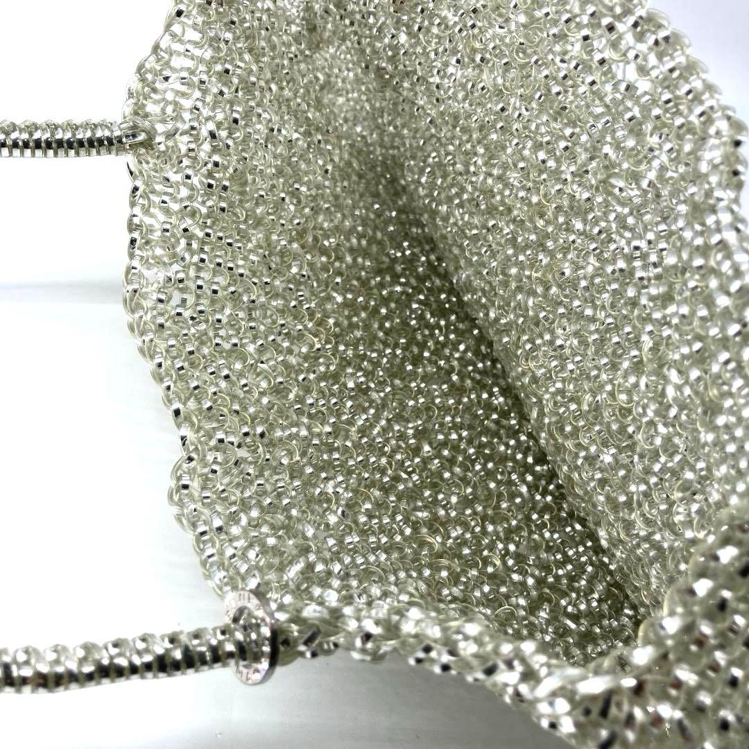 16486✨美品✨アンテプリマ シルバー ワイヤーバッグ トートバッグ